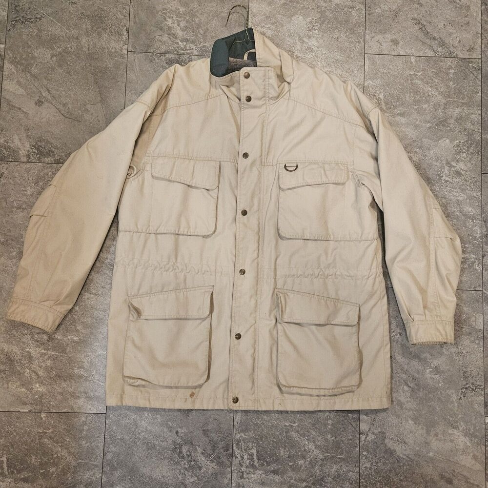VTG EDDIE BAUER Size XL Mens Wool Lined Mountain Parka Field Jacket WPL9647